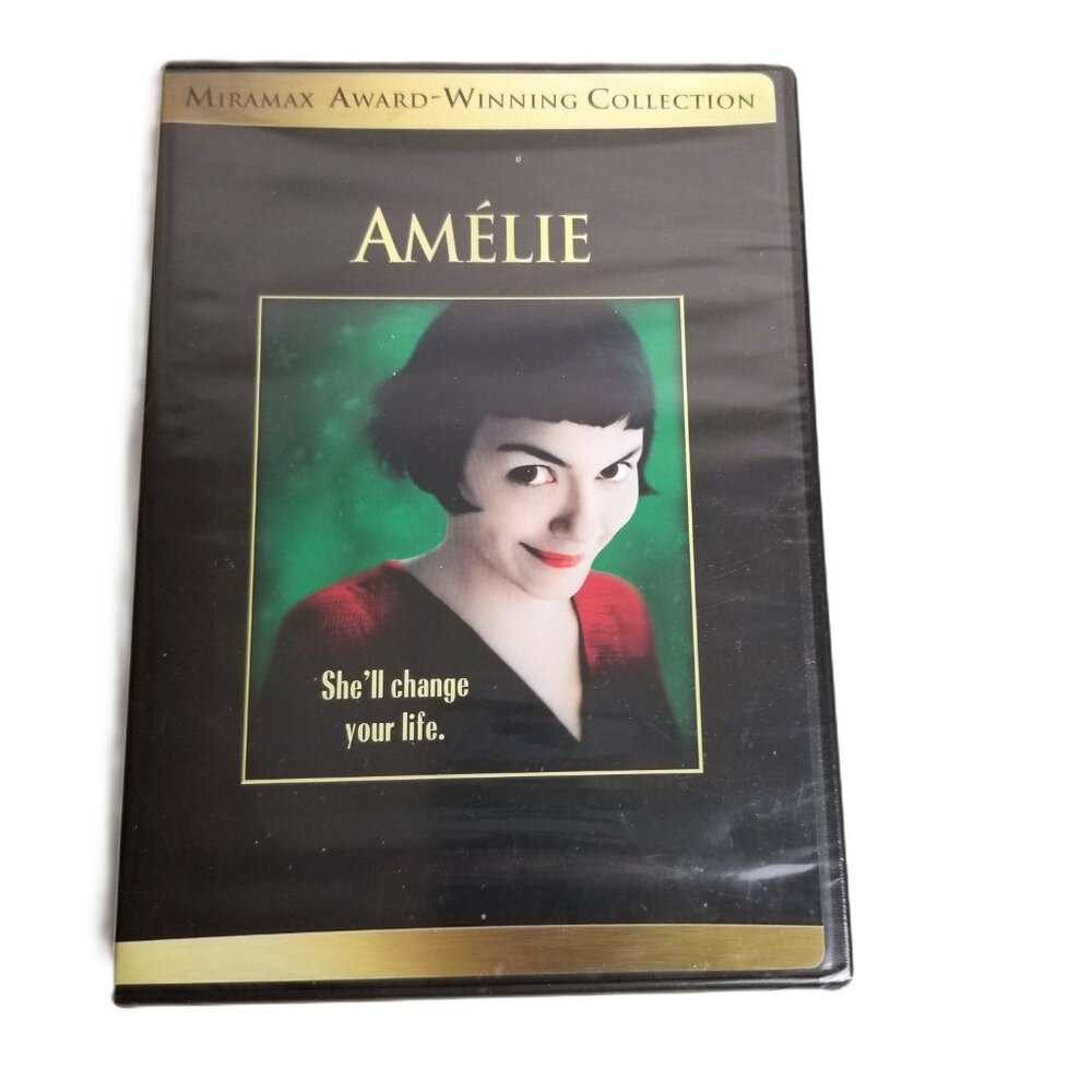 Amelie DVD 2001 French Film Academy Award Winner NEW Sealed Romantic